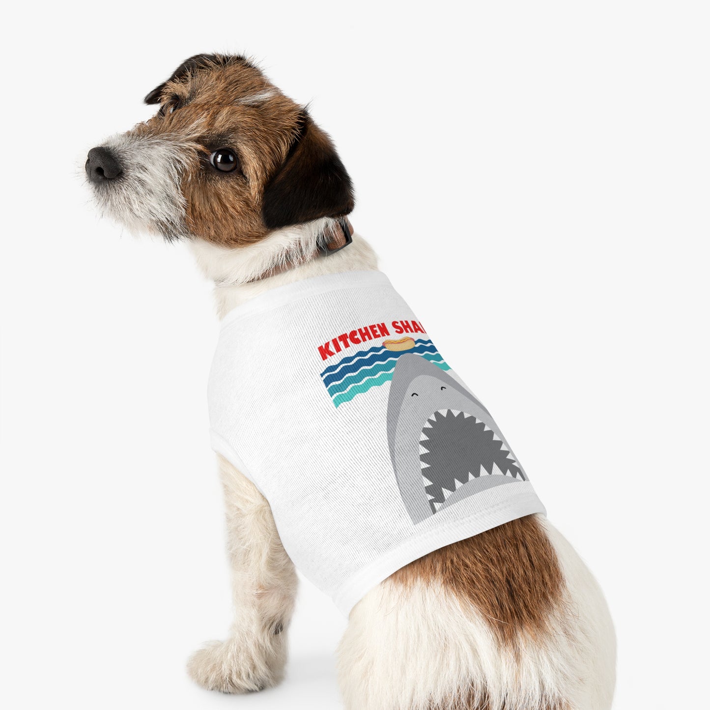 Kitchen Shark Dog Tank Top