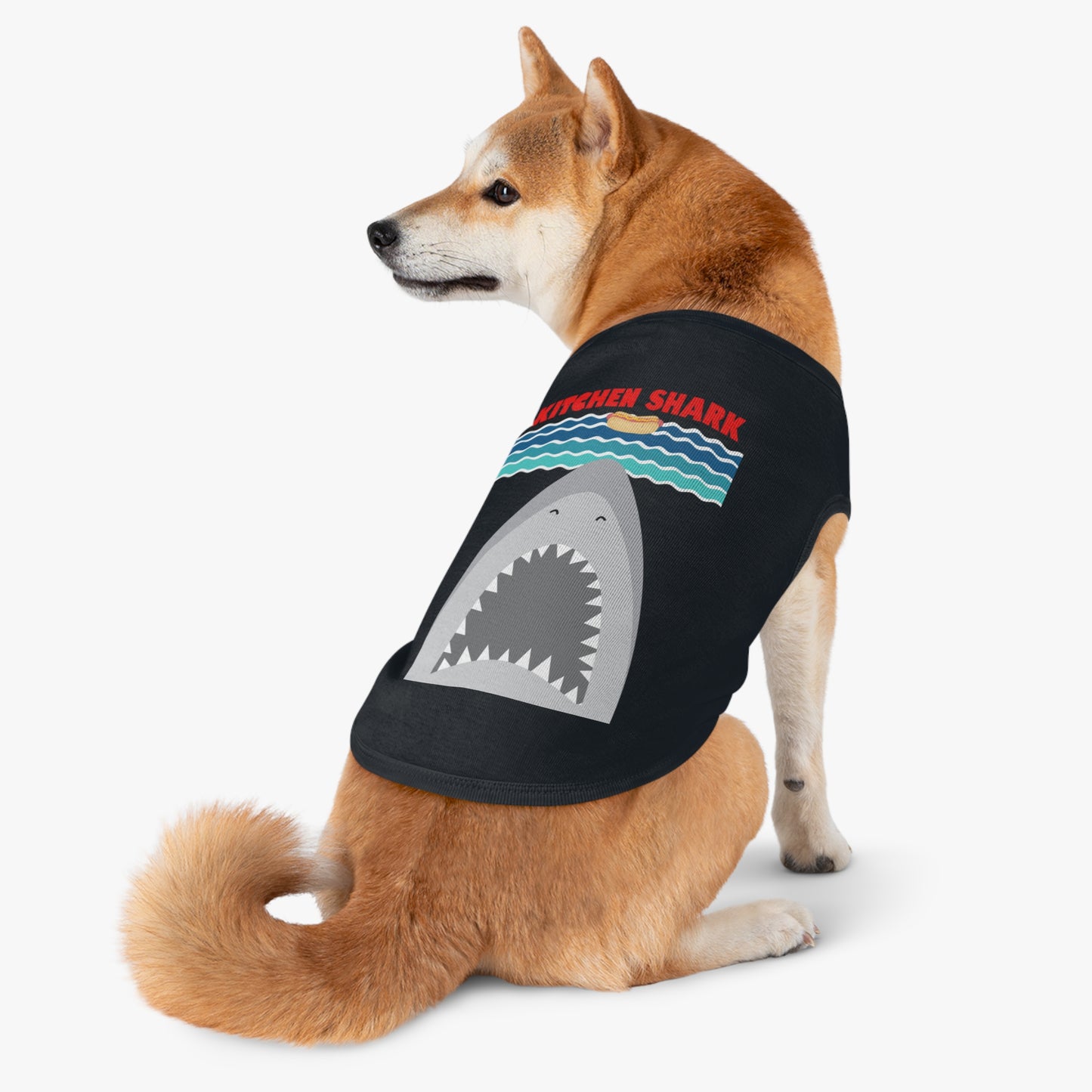 Kitchen Shark Dog Tank Top