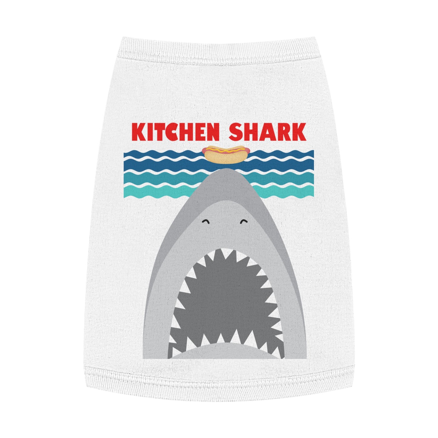 Kitchen Shark Dog Tank Top